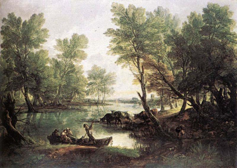 Thomas Gainsborough River Landscape